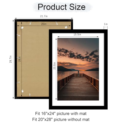 20x28 Picture Frame Set of 4