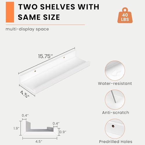 Picture Ledge Shelf (2 Count)