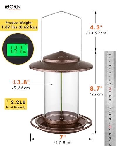 Bird Feeder for Outside Hanging