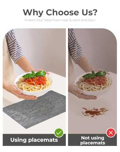 Grey Placemats (12 Count)
