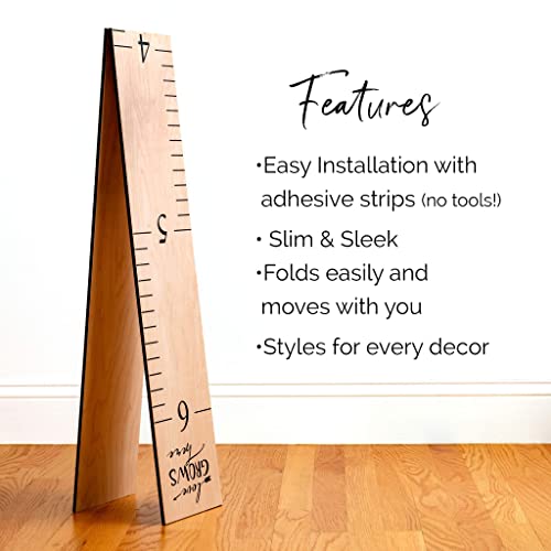 Wooden Growth Chart for Kids