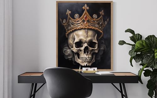 Skull Queen Poster Art Print
