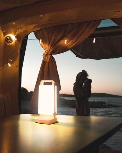 Solar Camping Lantern 6000mAh 2 Pack (2 Count)