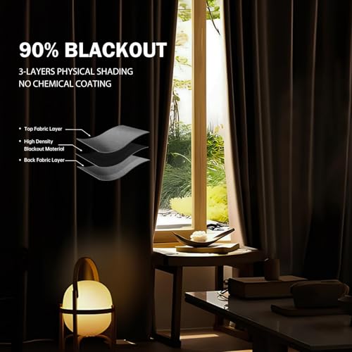 Room Divider Ceiling Mounted Curtains Track Sets Extra Wide Blackout Curtain Flexible Tracks for Bedroom Privacy Partition Separator