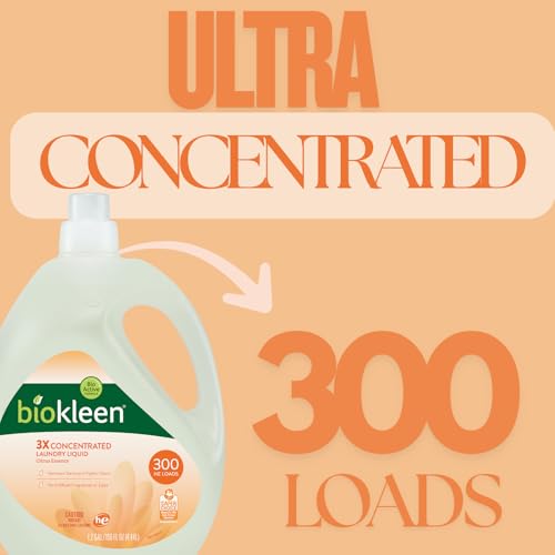 Natural Laundry Detergent Liquid (150 Fl Oz)