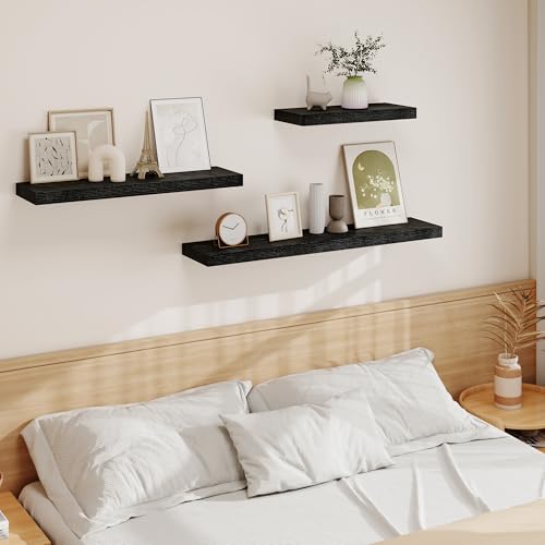 Floating Shelves 9 inch Deep 24”Long Set of 2 (2 Count)