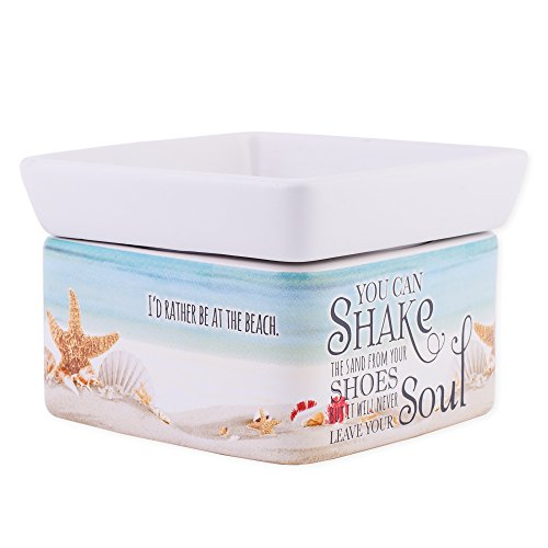 Shake Sand from Shoes Beach and Ocean Stoneware Electric 2