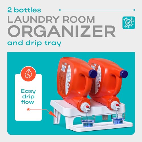 Laundry Detergent Holder Shelf for Laundry Room