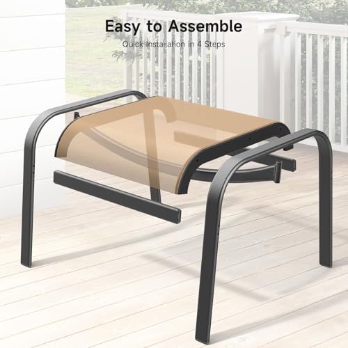 Outdoor Ottoman Set of 2 (2 Count)