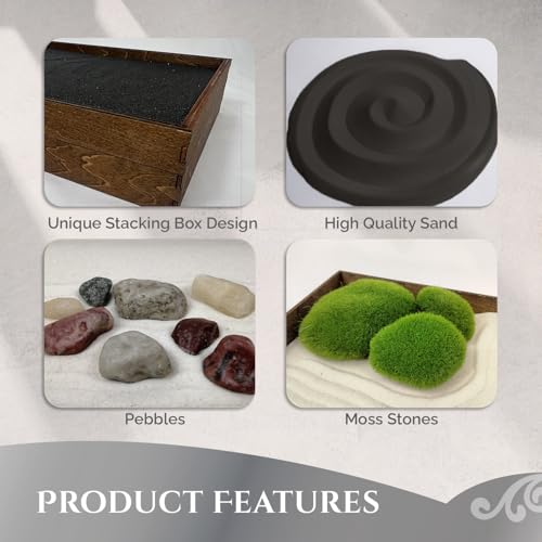Wooden Stackable Zen Garden