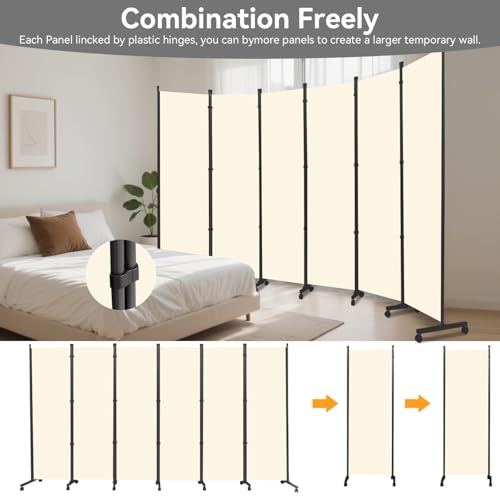 Folding Room Divider W