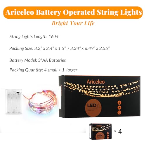 Led Fairy Lights Battery Operated (16 Foot)