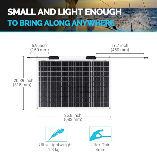 Flexible Solar Panel 50 Watt