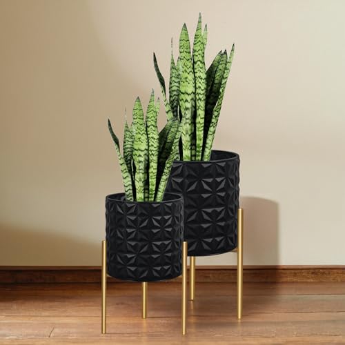 Modern Planter Pots (2 Count)