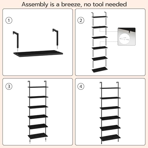 DIY Ladder Shelf