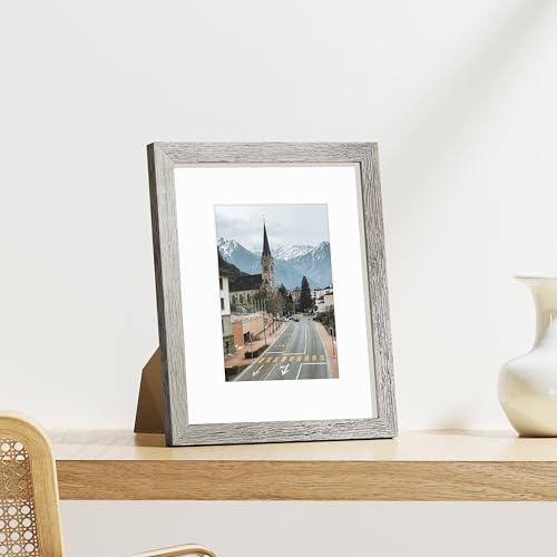 8x10 Picture Frames Set of 9 for Wall or Tabletop Display (9 Count)