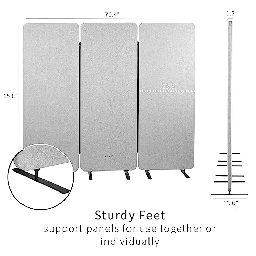 Freestanding 72 x 66 inch Privacy Panel (3 Count)
