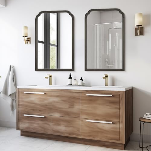 Wooden Framed Wall Mirror