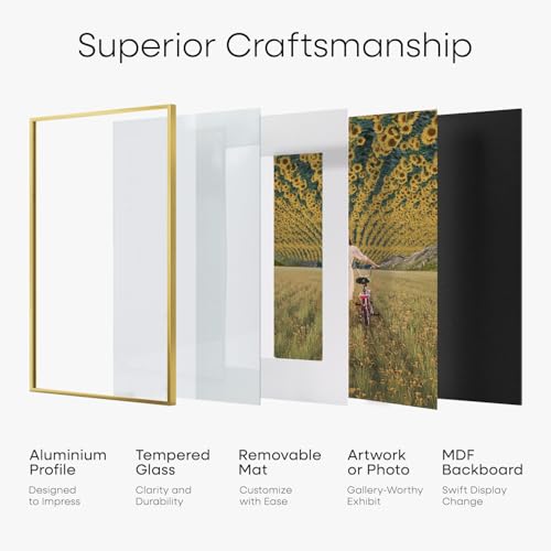 14x20 Gold Diploma Frame (3 Count)