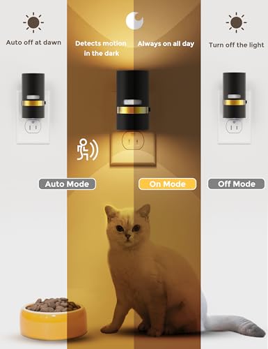 Motion Sensor Night Light Plug in (2 Count)