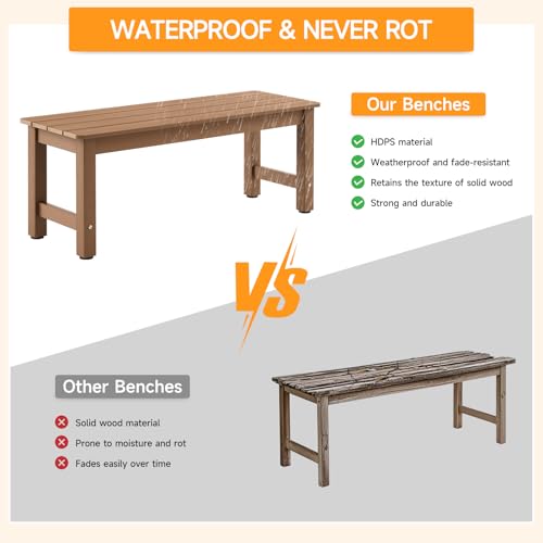 Outdoor Benches Weatherproof