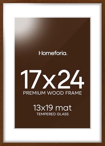 17x24 Brown Oak Picture Frame (3 Count)