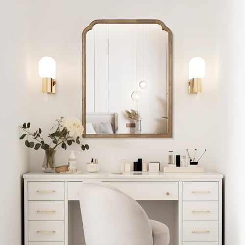Wood Bathroom Mirrors for Wall Mounted