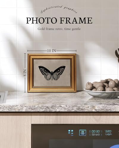 Vintage Gold Framed Wall Art for Living Room