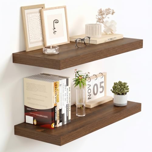 Floating Shelves 9 inch Deep 16”Long Set of 2 (2 Count)