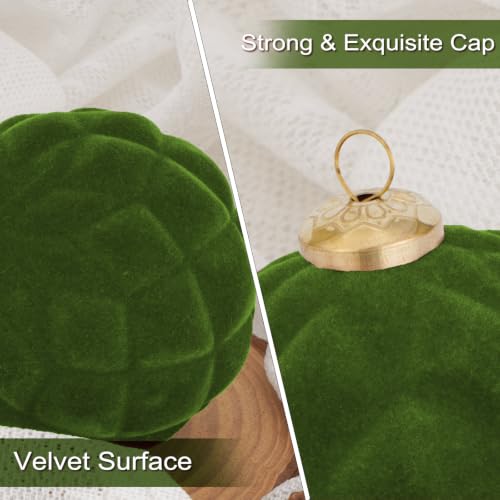 46PCS Velvet Christmas Ball Ornaments Set (46 Count)