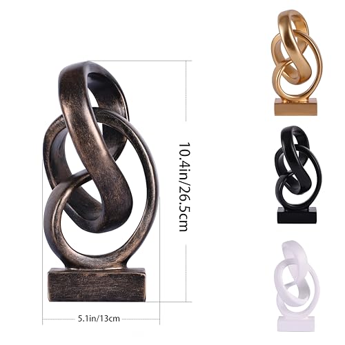 Modern Abstract Knot Sculpture