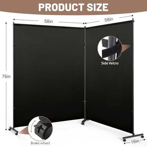 2 Panels Room Divider