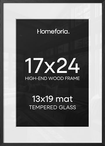 17x24 Black Oak Picture Frame (2 Count)
