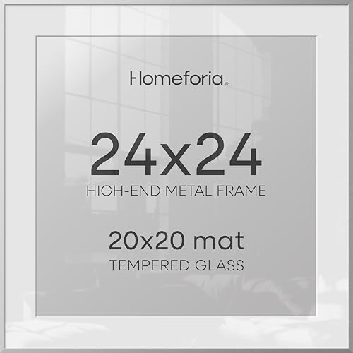 24x24 Silver Picture Frame (3 Count)