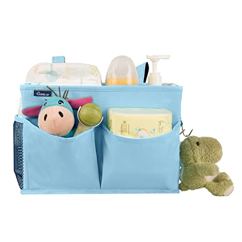 Bedside Caddy Hanging Organizer Bedside Storage Bag for Bunk and Hospital Beds