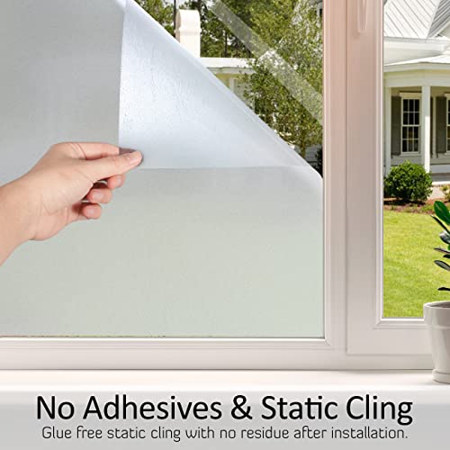 Frosted Glass Window Privacy Film (96.76 Sq Ft)