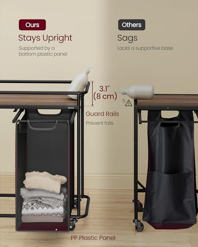 Laundry Sorter with Wheels