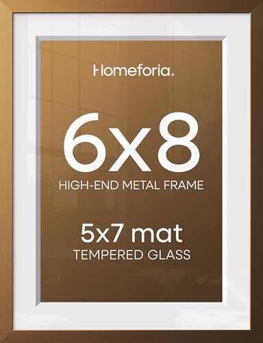 6x8 Bronze Picture Frame (3 Count)