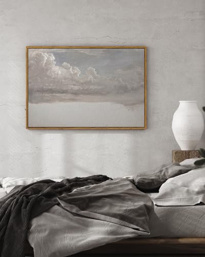 Framed Canvas Wall Art Vintage Decor
