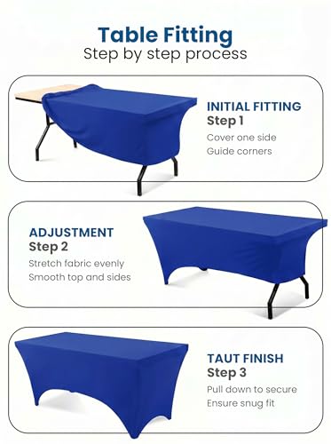 Spandex Table Cloth 1 Pack [6FT