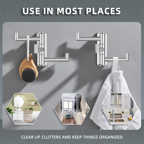 Swivel Towel Hooks (2 Count)