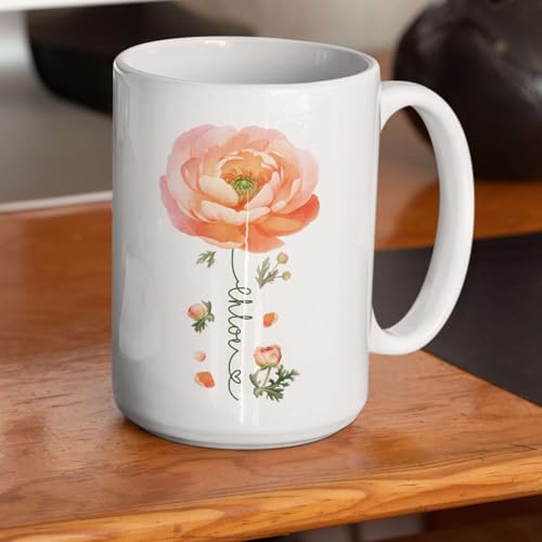 Ranunculus Lover Accent Mug