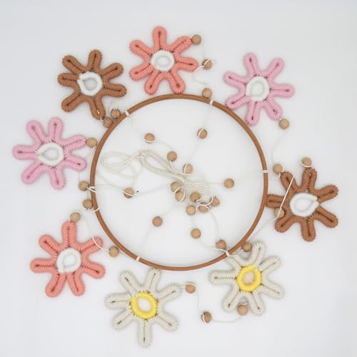 Woven Daisy Mobile for Crib