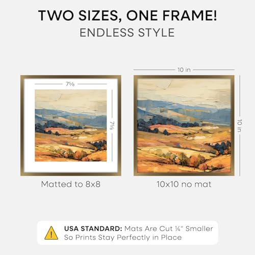 10x10 Bronze Picture Frame