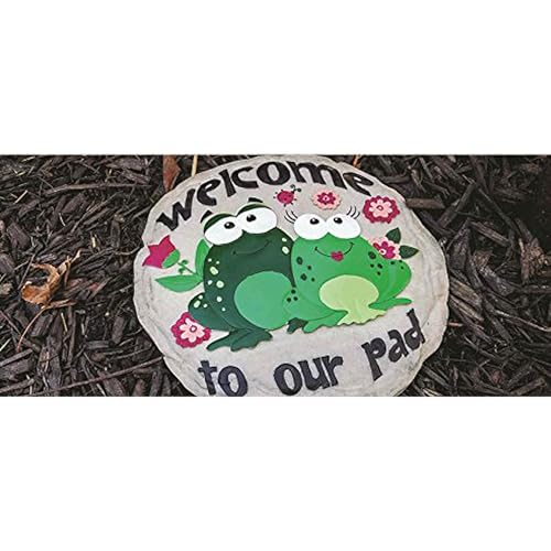 Garden Décor Welcome to Our Pad Stepping Stone
