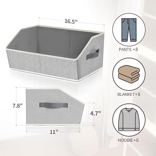 Trapezoid Closet Shelf Organizer (3 Count)