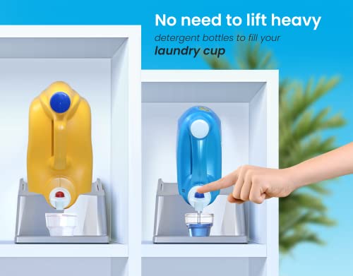 Liquid Laundry Detergent Holder Stand with Drip Tray (2 Count)