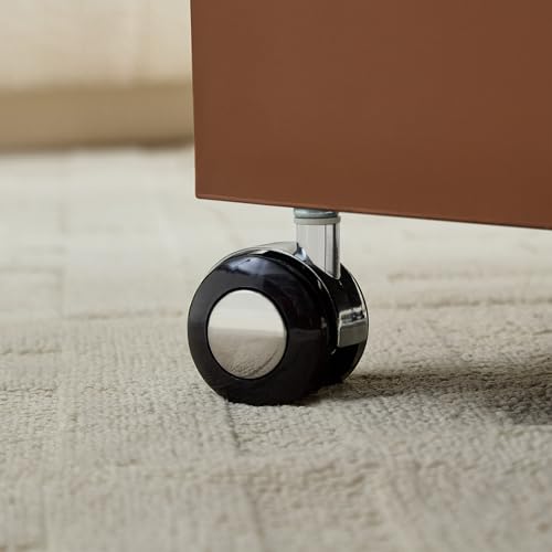 23.62" Modern Leather Coffee Table Set