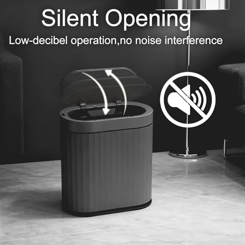 Bathroom Trash Can with Automatic Lid