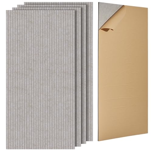 5 Pack Acoustic Panels with Self Adhesive